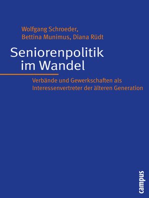 cover image of Seniorenpolitik im Wandel